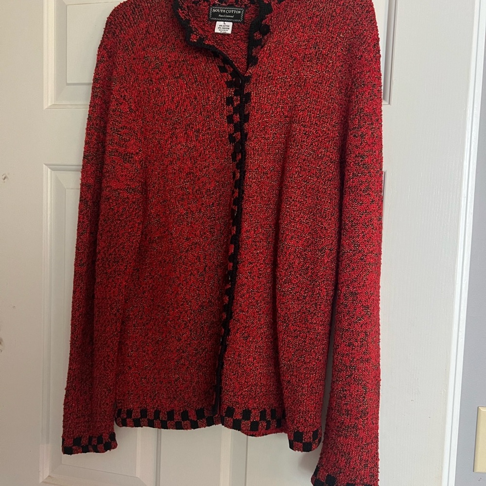 Red / black jacket. Beautiful and in great condion
